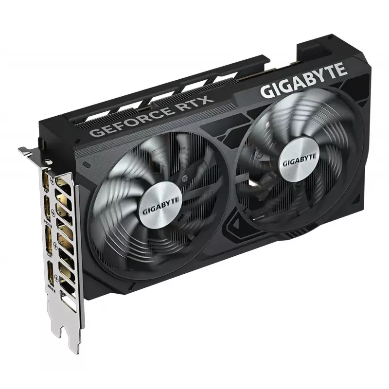 Tarjeta gráfica GIGABYTE GeForce RTX 5050 WINDFORCE OC V2 8G - 8GB GDDR6, 128bit, PCI-E 5.0, 2572MHz de frecuencia de núcleo, 2 x DP, 2 x HDMI, NVIDIA DLSS 4, GV-N5050WF2OCV2-8GD