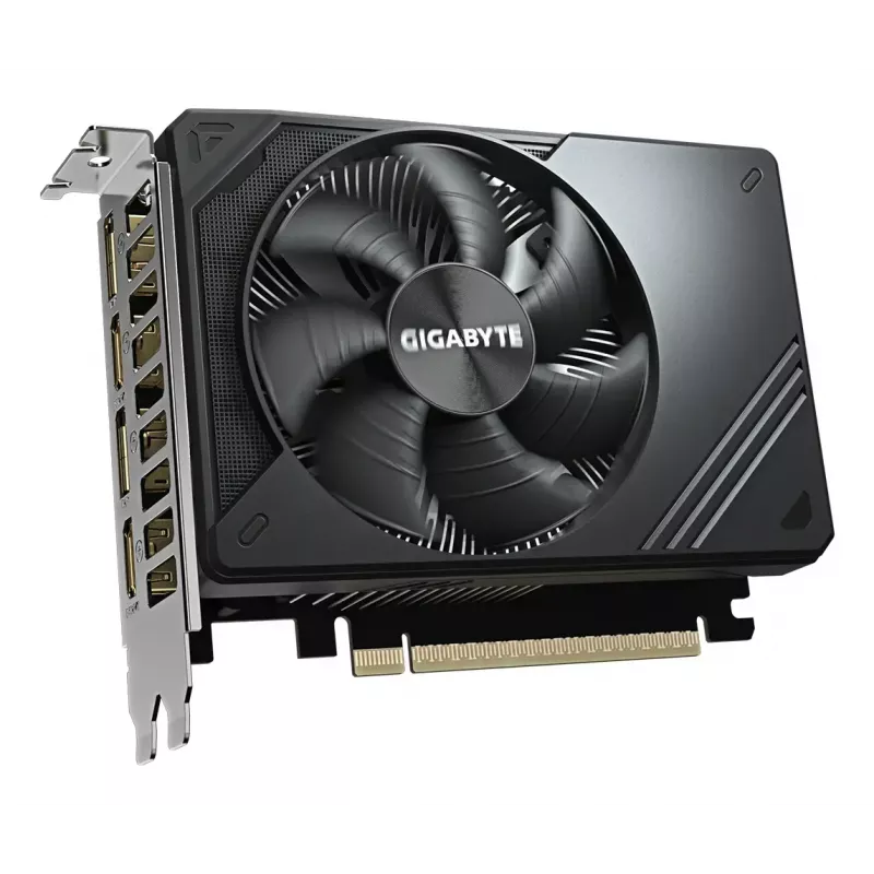 Tarjeta gráfica GIGABYTE GeForce RTX 5050 D6 8G - 8 GB GDDR6, 128 Bit, PCI-E 5.0, 2572 MHz de frecuencia de núcleo, 2 x DP, 2 x HDMI, NVIDIA DLSS 4, GV-N5050D6-8GD