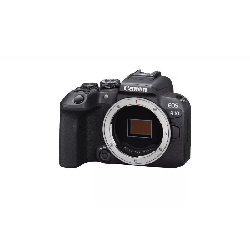 Cámara Canon EOS R10 MILC Cuerpo 24,2 MP CMOS 6000 x 4000 Píxeles Negro