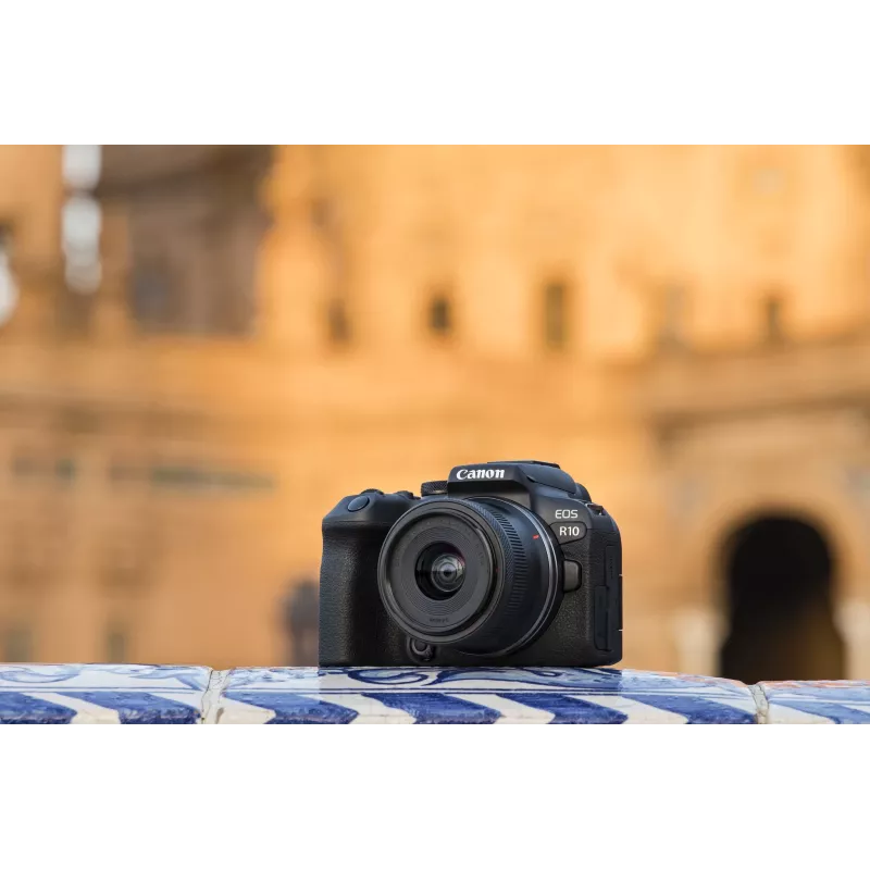 Cámara Canon EOS R10 MILC Cuerpo 24,2 MP CMOS 6000 x 4000 Píxeles Negro
