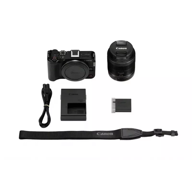 Cámara MILC Canon EOS R50V 24,2 MP CMOS 4K Ultra HD Negro