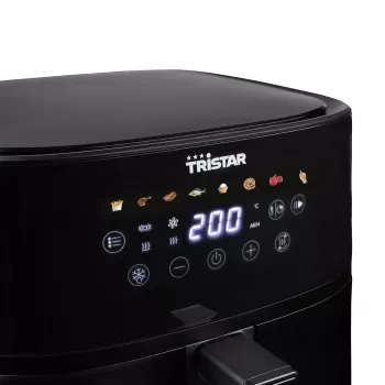 Freidora Tristar FR-9071 — freidora eléctrica compacta con componentes extraíbles para uso doméstico