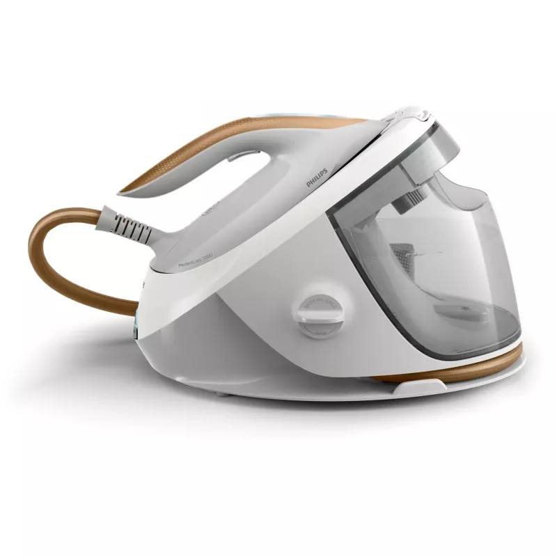 Centro de planchado Philips Serie 7000 PSG7040/10 2100 W 1,8 L Suela SteamGlide Elite Dorado, Blanco
