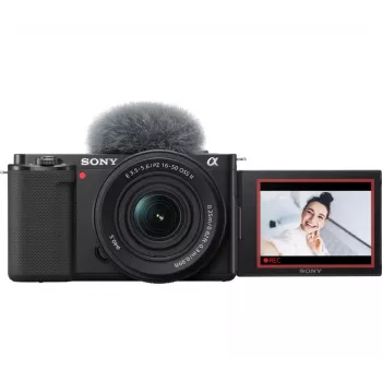 Sony ZV-E10 + E PZ 16-50mm F3.5-5.6 OSS II MILC 24,2 MP CMOS 6000 x 4000 píxeles negro