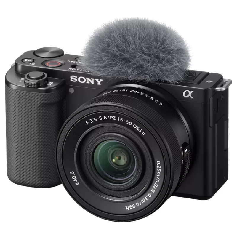 Sony ZV-E10 + E PZ 16-50mm F3.5-5.6 OSS II MILC 24,2 MP CMOS 6000 x 4000 píxeles negro