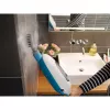 Black & Decker FSMH13E5-QS mopa de vapor 5 en 1, 1300 W, con cable, depósito de agua de 0,38 l, blanco/azul