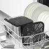 Freidora Tefal Easy Fry Mega EY855D10 individual 7,5 l de pie 2020 W freidora de aire negro, acero inoxidable