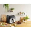 Freidora Tefal Easy Fry Mega EY855D10 individual 7,5 l de pie 2020 W freidora de aire negro, acero inoxidable