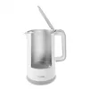 Hervidor eléctrico Tefal KO6931, 1,5 L, 1800 W, blanco, 5 ajustes de temperatura, función mantener caliente 30 min.