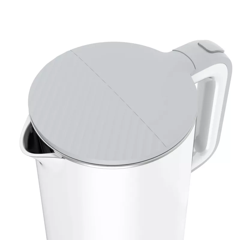 Hervidor eléctrico Tefal KO6931, 1,5 L, 1800 W, blanco, 5 ajustes de temperatura, función mantener caliente 30 min.