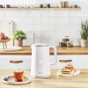Hervidor eléctrico Tefal KO6931, 1,5 L, 1800 W, blanco, 5 ajustes de temperatura, función mantener caliente 30 min.