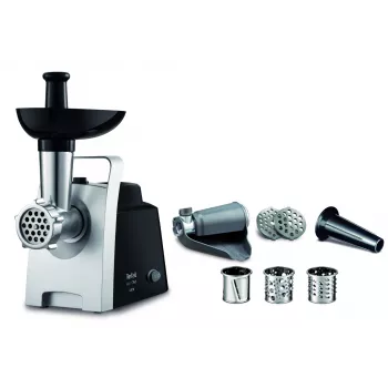 Picadora de carne Tefal HV1 NE1098 1400 W 1,7 kg/min negro, plata
