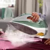 Plancha Philips 7000er Serie DST7012/70 plancha de vapor suela SteamGlide Plus 2600 W verde, gris