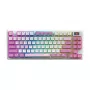 Teclado gaming MSI FORGE GK600 TKL WIRELESS VIOLET USB + Bluetooth QWERTY UK English rosa, violeta, blanco