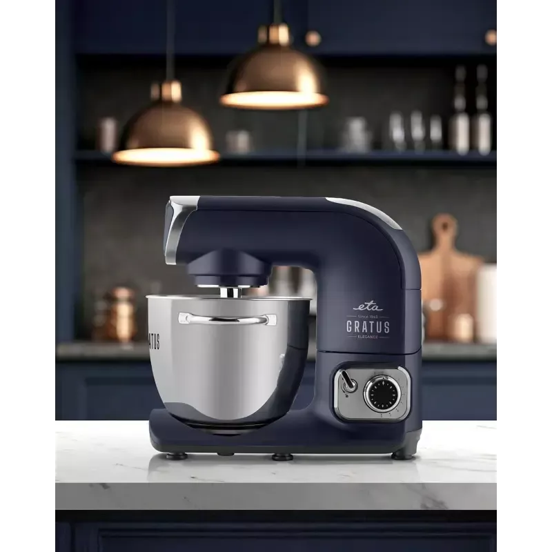 Robot de cocina ETA Gratus EVO Elegance — 1500 W, 8 velocidades, bol de 3,5 L, azul