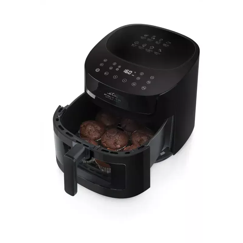 Freidora de aire ETA Fritta Spectra 616890000 — 1800 W, 7,2 L, negra