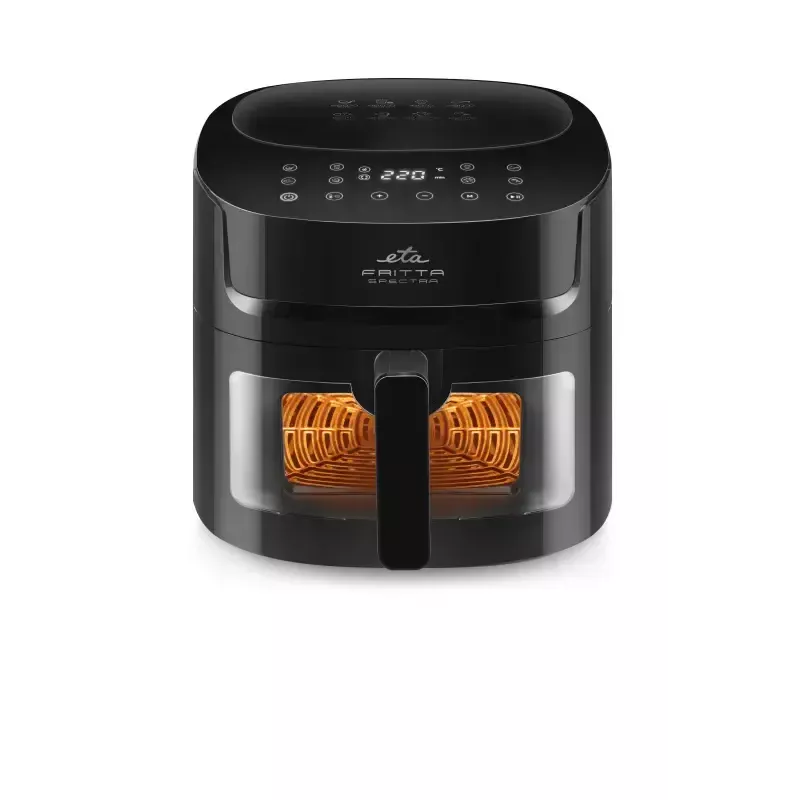 Freidora de aire ETA Fritta Spectra 616890000 — 1800 W, 7,2 L, negra