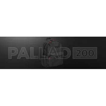 Mochila gaming Genesis GENESIS Palladium 200 — negra, poliéster, 140×280×400 mm