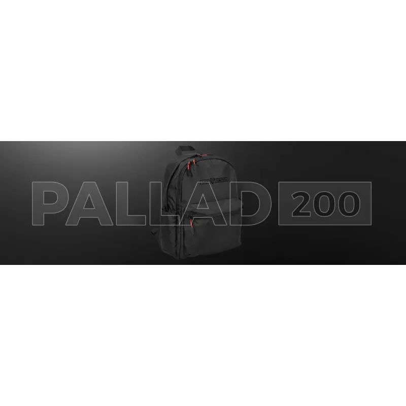 Mochila gaming Genesis GENESIS Palladium 200 — negra, poliéster, 140×280×400 mm