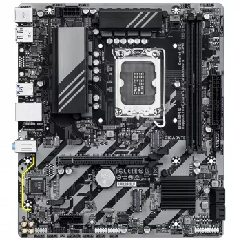Placa base Micro-ATX GIGABYTE B860M E — LGA 1851 para Intel Core Ultra, DDR5 hasta 8800 MHz (O.C.), 2×PCIe 4.0 M.2, 1GbE