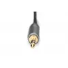 Cable adaptador de audio Digitus DB-510330-010-S 3,5 mm a RCA 1 m negro
