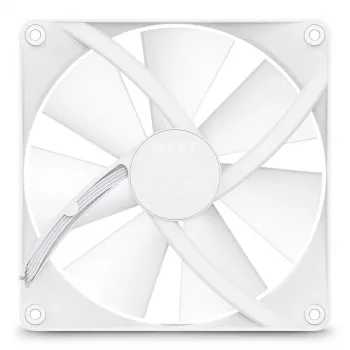 Ventilador NZXT F140 RGB Core 14 cm blanco 500-1500 RPM rodamiento dinámico fluido