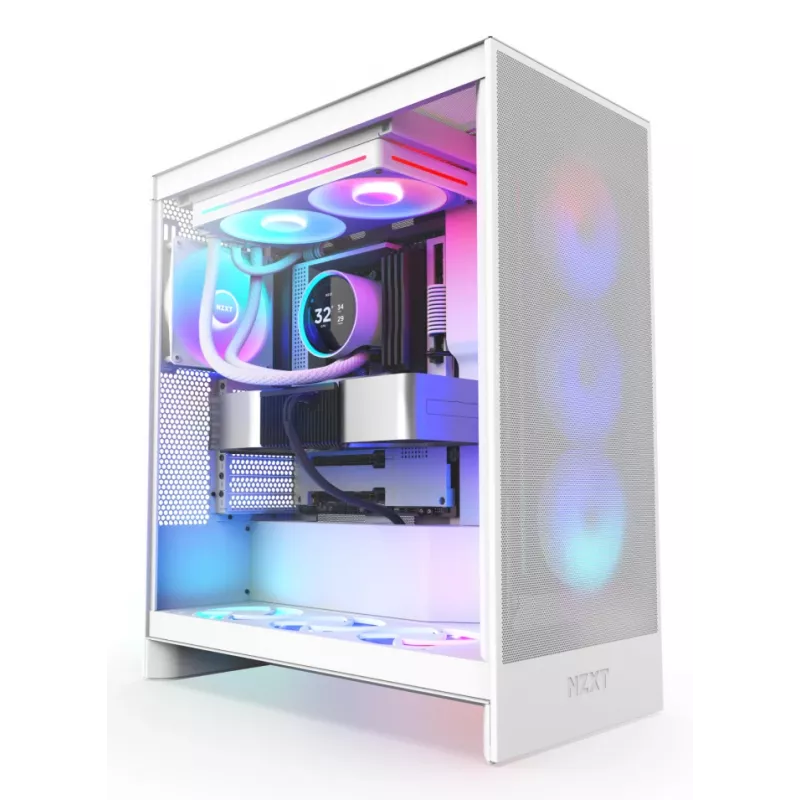 Refrigeración líquida todo en uno NZXT Kraken Elite 280 RGB 14 cm blanco