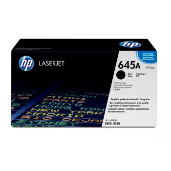 Cartucho de tóner HP 645A C9730A negro 10000 páginas