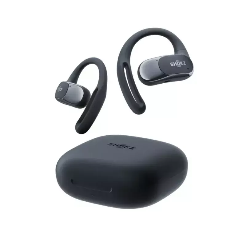 Auriculares SHOKZ OpenFit Air inalámbricos con gancho llamadas/música/deporte/día a día Bluetooth negro