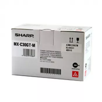 Cartucho de tóner Sharp MX-C30GTM 1000 páginas magenta