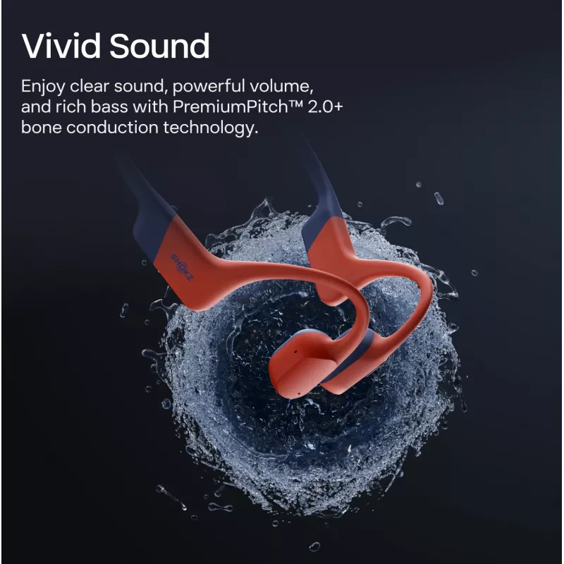 Auriculares Shokz OpenSwim Pro — auriculares inalámbricos de conducción ósea open-ear, IP68 resistentes al agua, Bluetooth 5.4, 32 GB, 9 h de reproducción, gris