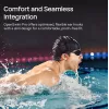 Auriculares Shokz OpenSwim Pro — auriculares inalámbricos de conducción ósea open-ear, IP68 resistentes al agua, Bluetooth 5.4, 32 GB, 9 h de reproducción, gris