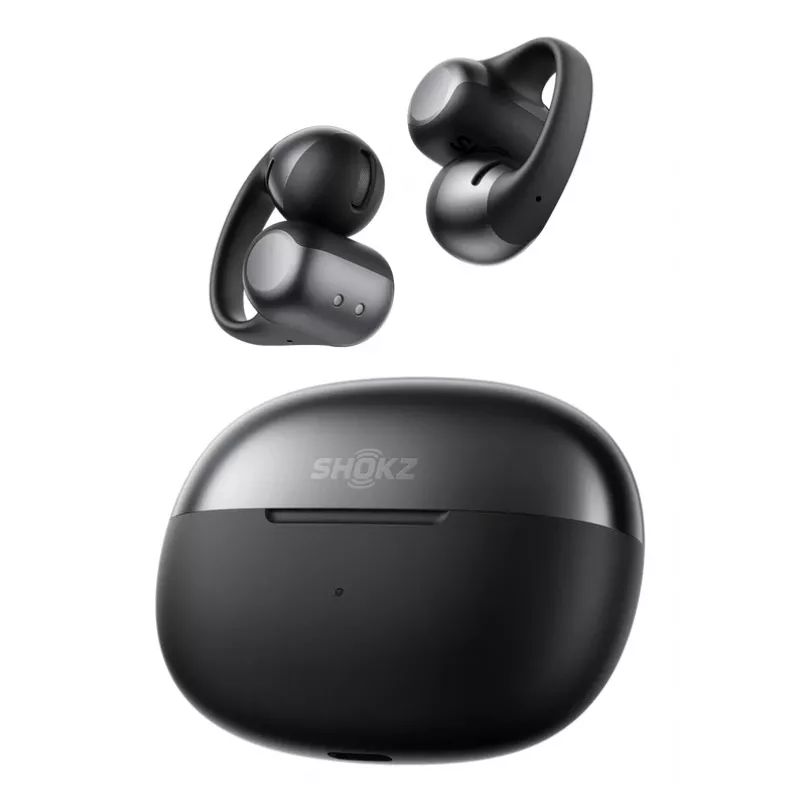 Auriculares SHOKZ OpenDots ONE inalámbricos ear-clip-on llamadas/música/deporte/día a día Bluetooth negro