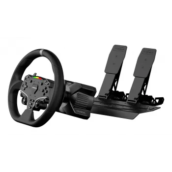 Volante y pedales Moza Racing R3 Racing Wheel para PC, volante + pedales, PC, D-Pad, botón de menú, botón de modo, botón de pausa/set, botón de inicio, Digital, Ilimitado, Direct Drive