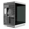 Carcasa de PC HYTE Y70 Midi Tower Negro, Blanco