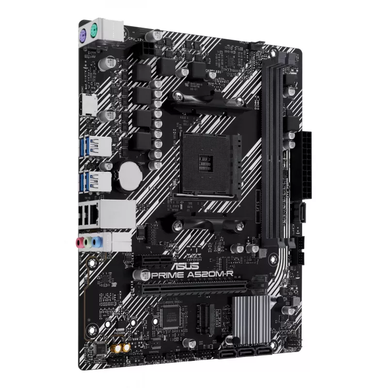 Placa base ASUS PRIME A520M-R, AMD A520, Socket AM4, micro ATX