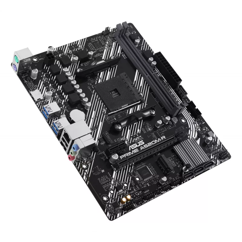 Placa base ASUS PRIME A520M-R, AMD A520, Socket AM4, micro ATX