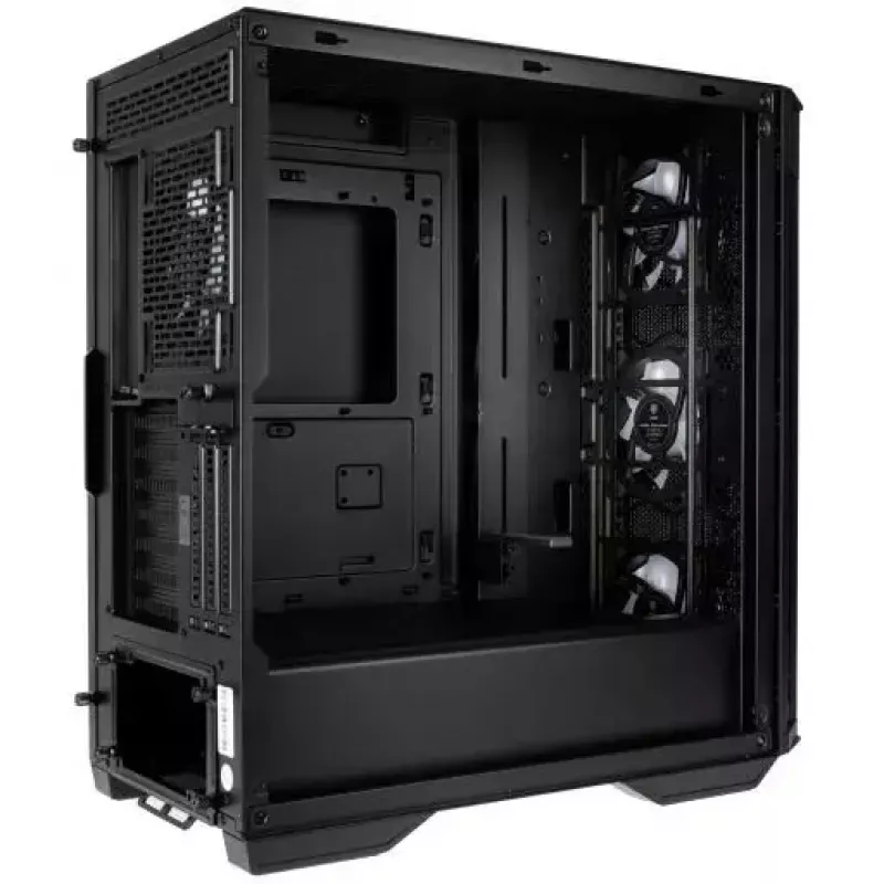 Carcasa de PC Kolink Observatory Z Mesh Torre Midi — ATX, 3x120mm frontal, 1x120mm trasero, 245×465×495 mm, negro