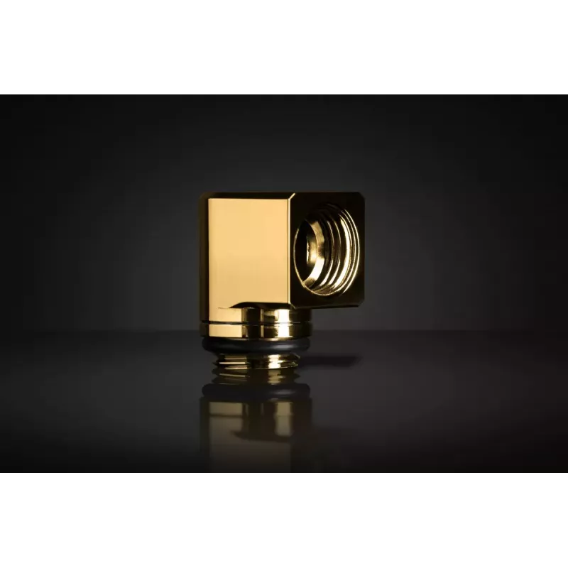 Racor EK Water Blocks Latón Oro 20,8 mm Altura 1,65 cm Diámetro