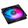 SilverStone Shark Force SST-SF120B-ARGB ventilador de caja de 120 mm, ARGB, negro