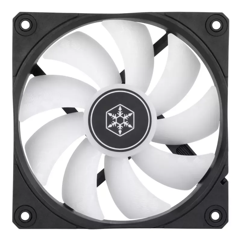 SilverStone Shark Force SST-SF120B-ARGB ventilador de caja de 120 mm, ARGB, negro
