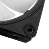 SilverStone Shark Force SST-SF120B-ARGB ventilador de caja de 120 mm, ARGB, negro