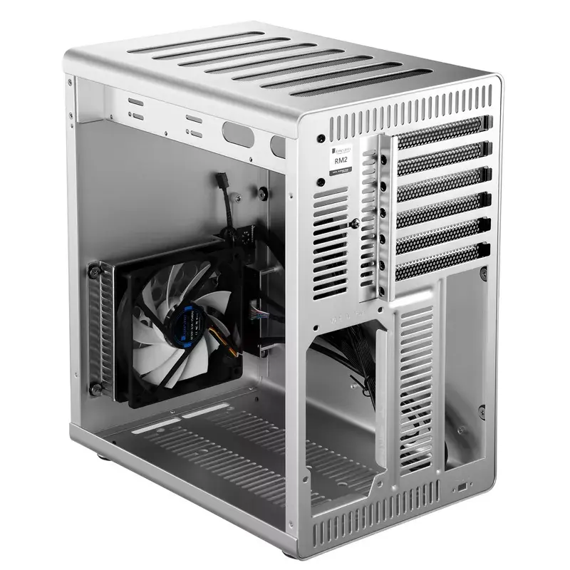 Carcasa de PC Jonsbo RM2 Plata ATX ITX micro ATX ventilador 120mm