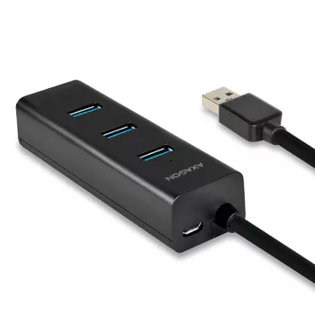 Axagon HUE-S2BP Hub de carga 4x USB 3.0 con cable de 1,2 m incl. fuente de alimentación