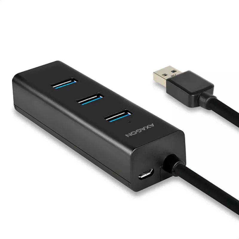 Axagon HUE-S2BP Hub de carga 4x USB 3.0 con cable de 1,2 m incl. fuente de alimentación
