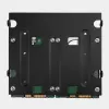 Soporte Axagon RHD-435 para 4x 2,5 pulgadas o 2x 2,5 pulgadas HDD/SSD y 1x 3,5 pulgadas HDD en bahía de 5,25 pulgadas, Metal