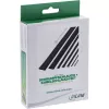 Set de funda de cables + tubo termorretráctil InLine negro