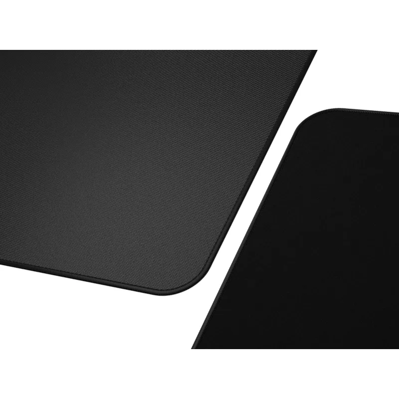 Alfombrilla gaming Glorious Gaming Glorious Heavy XL - 18x16 pulgadas, negra, monocromática, tela, goma, base antideslizante