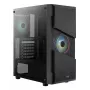 Torre media Aerocool Menace Saturn RGB negra