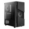 Torre media Aerocool Menace Saturn RGB negra